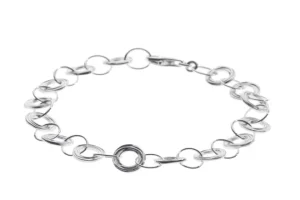 Triangel Armband Silber 925 Crease Kreise