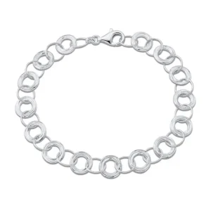 Triangel Armband Silber 925 Crease Kreise