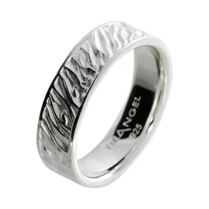 Triangel Partner Ring Silber Lamello 6 mm breit