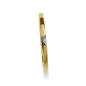 Triangel Ring 585 Gelbgold