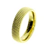 Triangel Ring Dots 585 Gold 5 mm breit