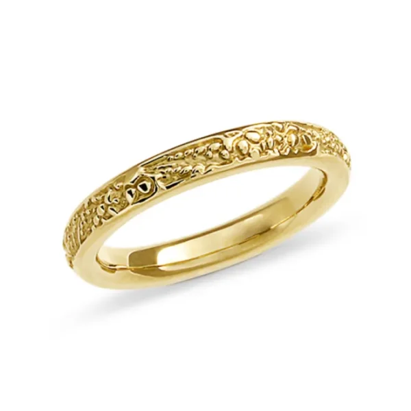 Triangel Ring Faun 3 mm 585 Gold