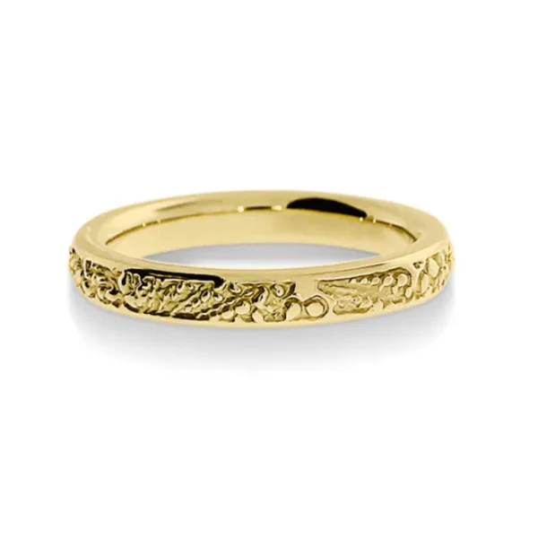 Triangel Ring Faun 3 mm 585 Gold