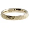 Triangel Ring Hammerschlag 3.5 mm 585 Gold