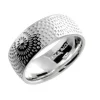 Triangel Ring si Illusion 8.0 breit silber hell