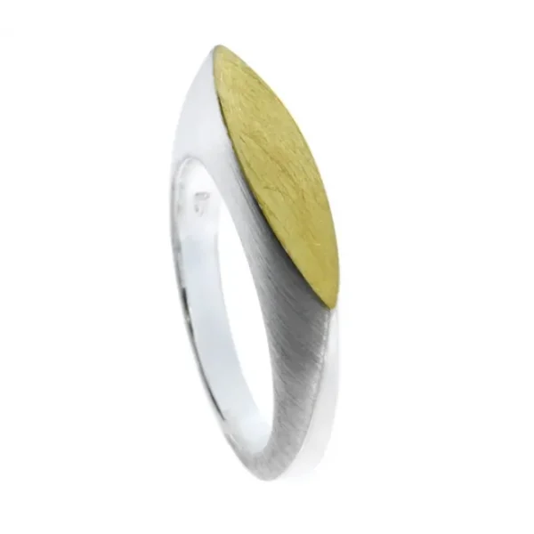 Triangel Ring si mit Feingold