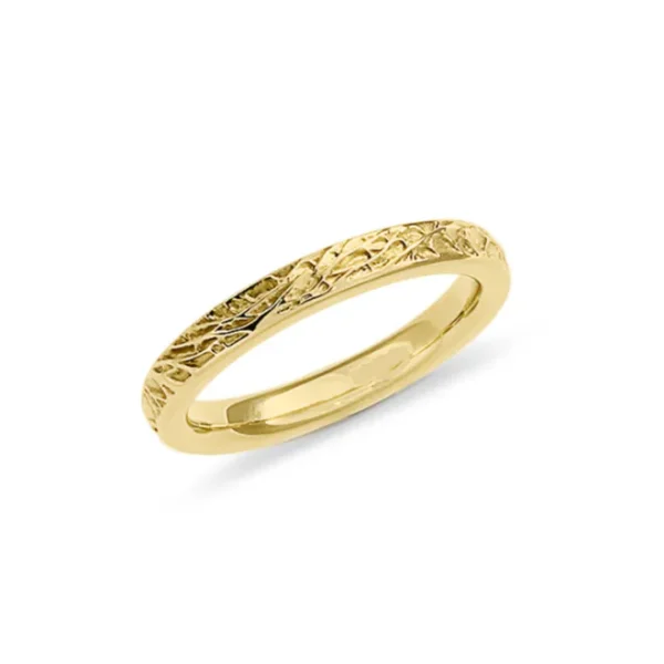 Triangel Ring Sloop 585 Gold 3 mm