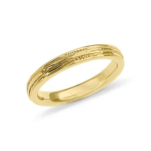 Triangel Ring Strandcores 3 mm 585 Gold